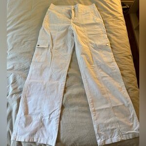 White Garage Cargo Pants